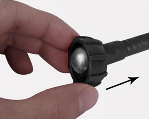Gooseneck Flexible Dual Clamp Adjustable Cellphone Holder - Black