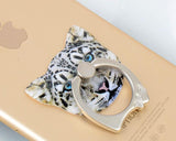 Cat Face Series Universal Metal Ring Grip Stand - F