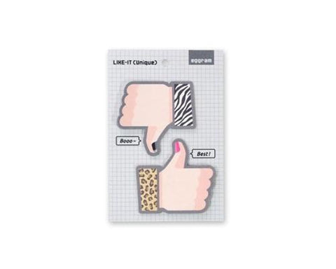 Thumb Up Series Sticky Notes Leopard Pattern