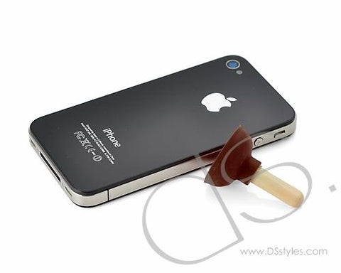 Pump Style iPhone Stand - Brown