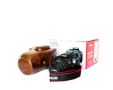Retro Canon EOS 100D Camera Leather Case