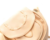 Lovely PU Leather Shoulder Bag - Beige