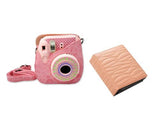 Fujifilm Bundle Set Mini Case/Album for Fuji Instax Mini 8 - Cute Pink