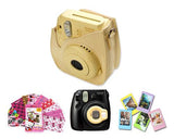 Fujifilm Bundle Set Film Sticker / Case for Fuji Instax  Mini 8-Yellow