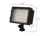 160 LED Dimmable Panel Video LED Light for DSLR Cameras and Camcorder