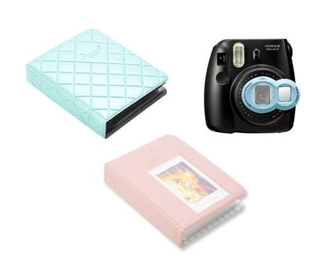 Fujifilm Bundle Set Photo Albums for Fuji Instax Mini 7S/Mini 8 - Blue