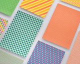 20Pcs Photo Sticker Borders for Fujifilm Instax Mini Films - Geometric
