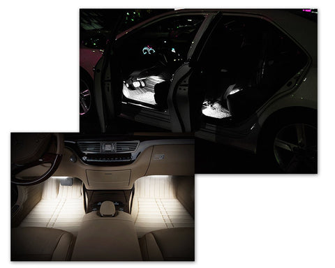 Car LED Interior Atmosphere Lights with Switch Control