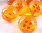 Dragon Ball Z Stars Crystal Glass Ball with Gift Box - Set of 7