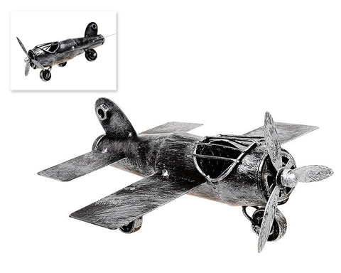 Retro Metal World War II Military Aircraft Toy Model