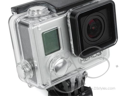 GoPro Aluminum Button Set for Hero 3+ Camera Housing - Silver