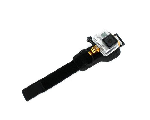 GoPro Wrist Strap Band Mount w/Snap Latch for Hero 3+/4 Camera - Gold