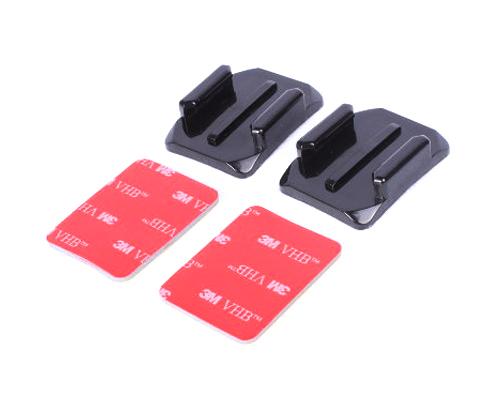 GoPro Curved Surface Mount w/3M Sticker for Hero Cameras Set of 2