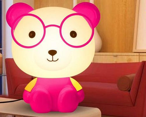 Cute Cartoon Nursery Night Light-Pink Bear