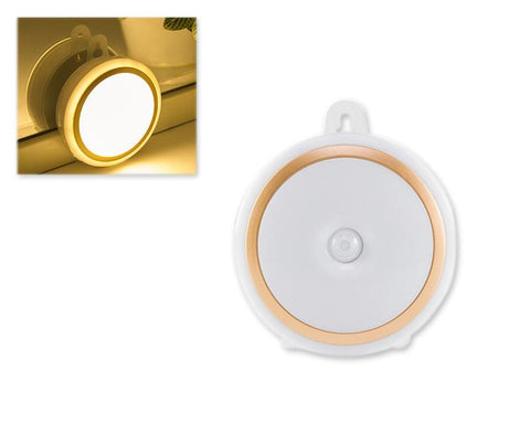 Round Series Battery Operated LED Light with Motion Sensor - Yellow