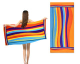 1.4 meters Fiber Printing Sunbathing Beach Towel