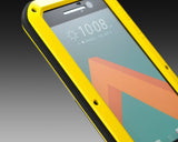 Waterproof Series HTC 10 Metal Case - Yellow