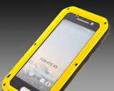 Waterproof Series HTC One A9 Metal Case - Yellow