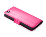 Esecutivo Series iPhone 5 and 5S Flip Leather Case - Magenta