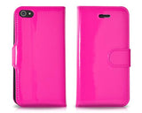 Esecutivo Series iPhone 5 and 5S Flip Leather Case - Magenta