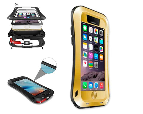 Waterproof Pro Series iPhone 6 Metal Case (4.7 inches) - Gold