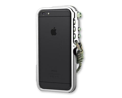 Trigger Arm Series iPhone 6 Plus Bumper Aluminum Case - Silver