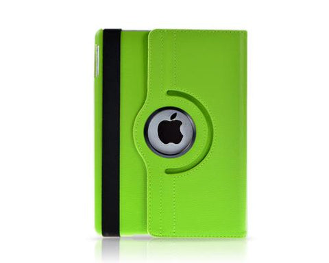 Rotating Series iPad Mini 4 Flip Leather Case - Green