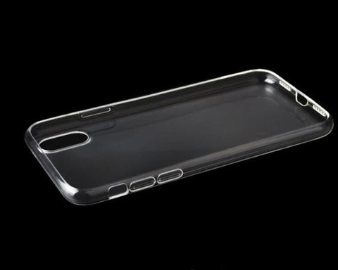 Apple iPhone XS Max Clear Case TPU Bumper with Acrylic Back
