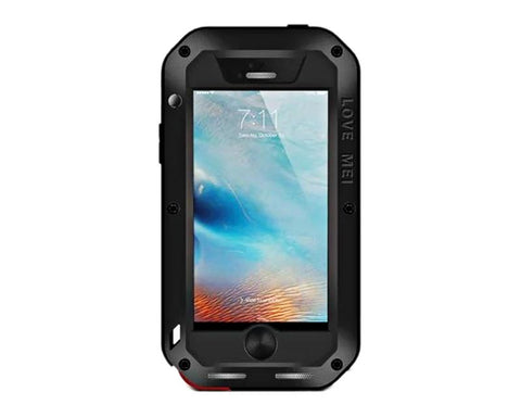 Waterproof Series iPhone SE Metal Case - Black