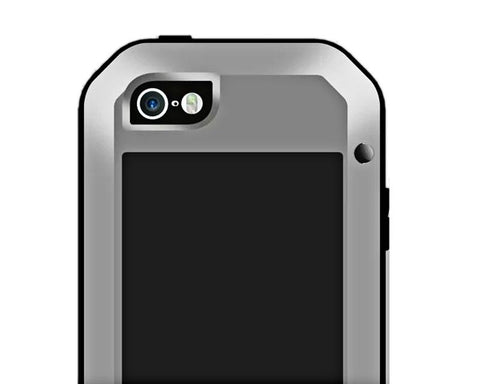 Waterproof Series iPhone SE Metal Case - Silver