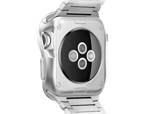 Ultra Slim TPU Case for Apple Watch 38mm - Silver