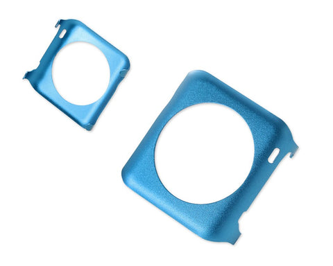38mm Apple Watch Aluminium Alloy Protective Case iWatch Cover - Blue