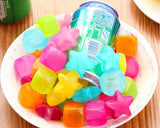 Whiskey Ice Cubes Rocks Stones Wine Beer Chillers - 20 Pcs Star