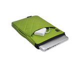 Diamond Series MacBook Sleeve Case with Handle - Green