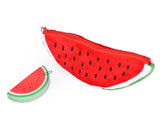 DS. DISTINCTIVE STYLE Stationery Set with Watermelon Shape Large Pencil Zipper Case Pencil Bag Sketch Pad Note Pad for Kids