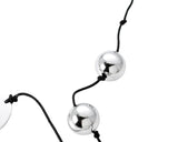 Adult Sex Toy G-spot Stimulus Silver Metal Stringed Ben Wa Power Balls
