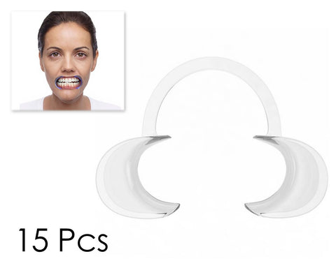 15 Pcs C-shaped Mouth Opener for Speak Out Game