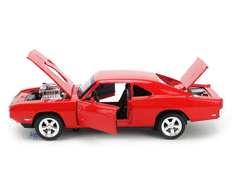 Mustang Series Alloy Toy Model Car with Music Light - Red