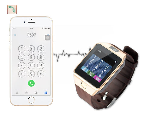 Bluetooth Smart Watch Sim Card Smartphone Watch