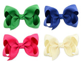 Hair Bow Clips 40 Pieces 3 Inches Alligator Clips for Kids