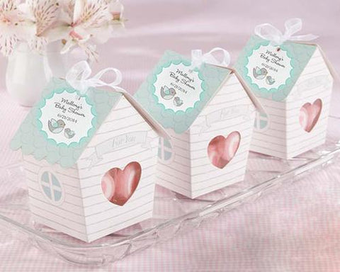 20 Pcs Sweet House Ribbon Wedding Favor Boxes